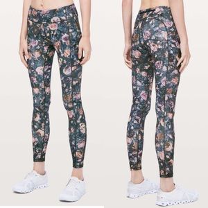 NWOT Lululemon Speed Up Tight-Frosted Rose Multi